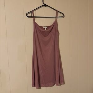 Mauve mini Dress